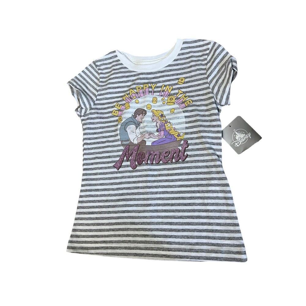 NWT Rapunzel Flynn Rider T Shirt Disney Store Kids Girls S 5/6